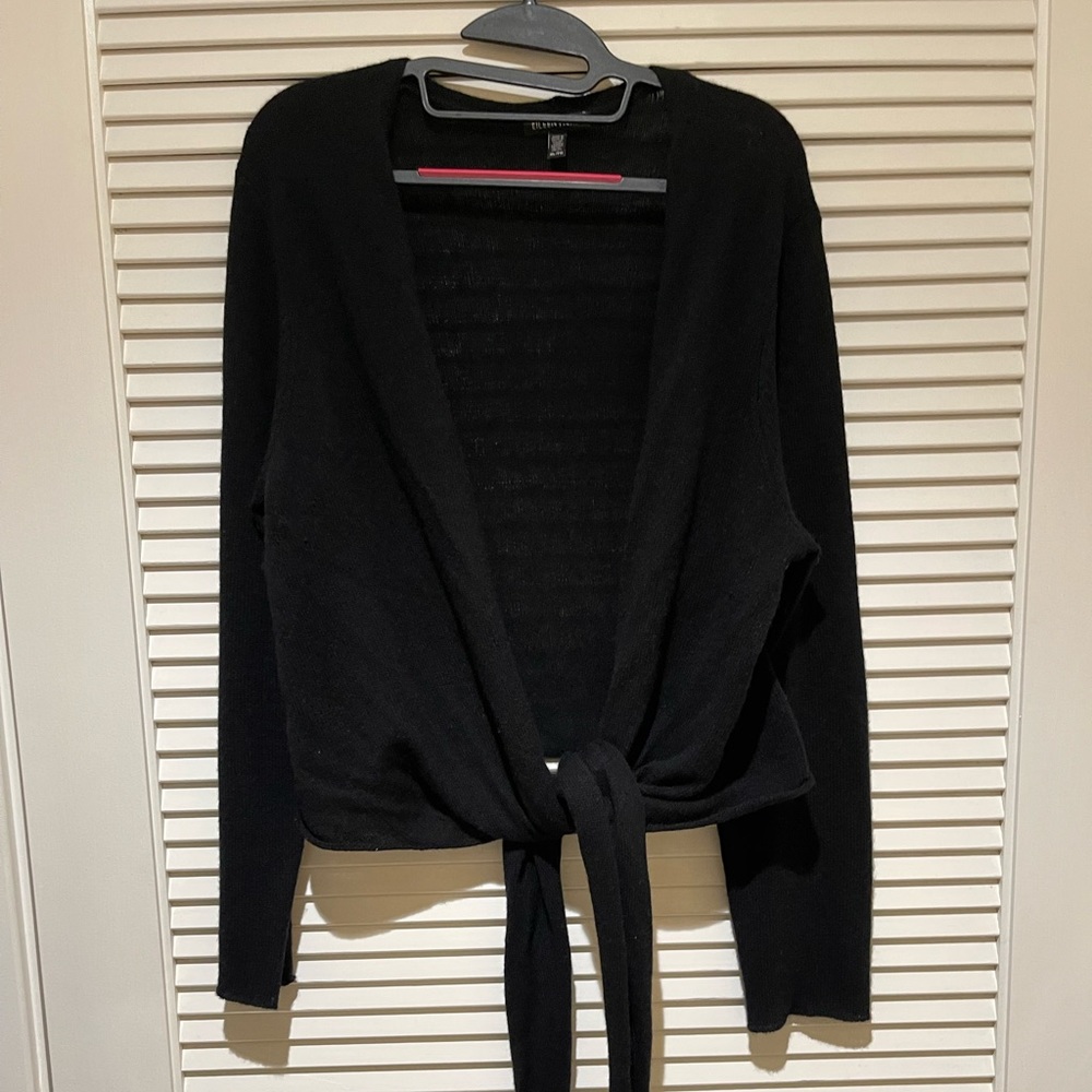 Eileen Fisher Cashmere Ballet Wrap Sweater